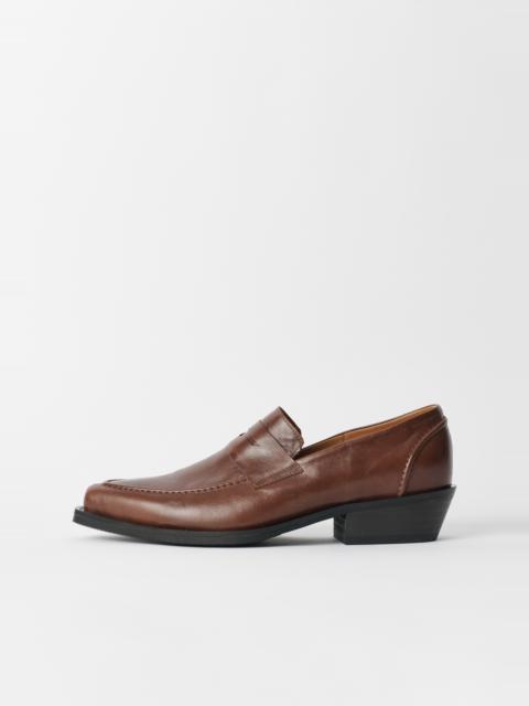 Cypher Loafer Castagno Satin Bovine
