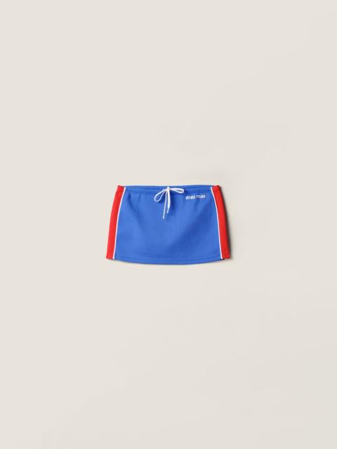 Technical yarn miniskirt