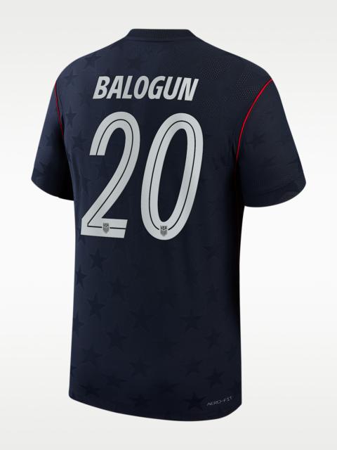 Folarin Balogun USMNT 2026 Match Away Men's Nike Dri-FIT ADV Soccer Jersey