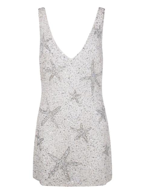 Christabel starfish-embellishment dress