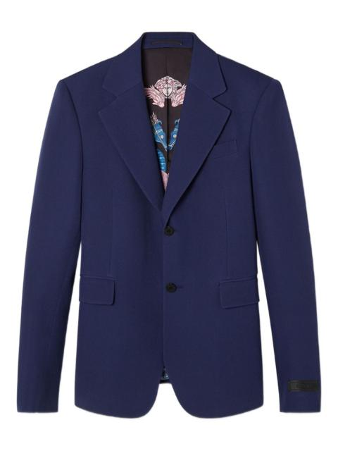wool blazer