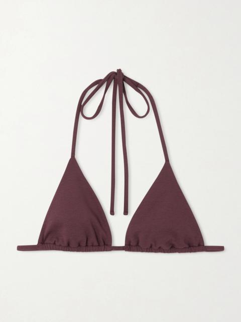 The String Recycled Triangle Bikini Top