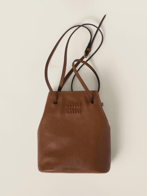 Nappa leather mini-bag