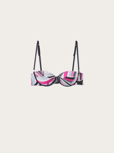 IRIDE PRINT BALCONETTE BIKINI BRA