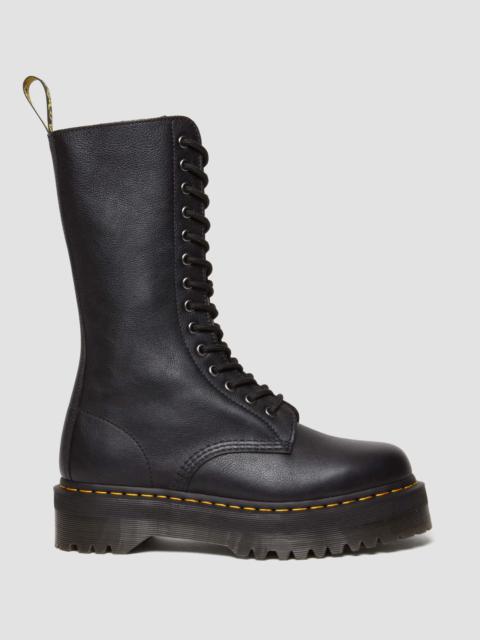 1B99 Pisa Leather Mid Calf Lace Up Boots
