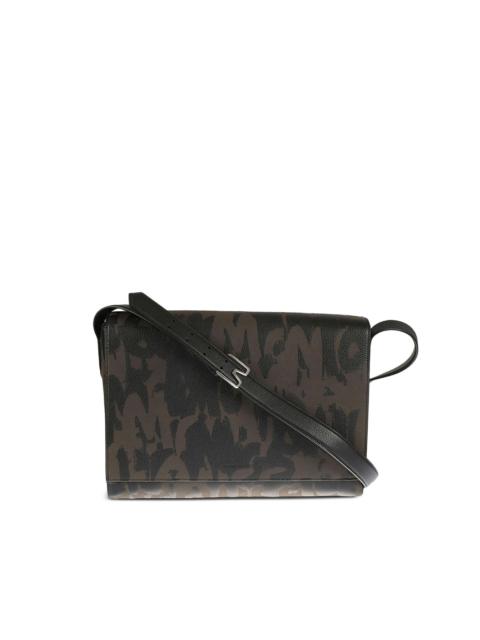 logo-print shoulder bag