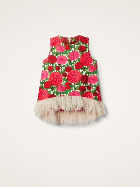 La Scala Top (With Feathers)