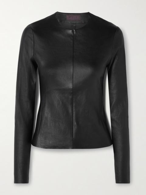 Imany Leather Top