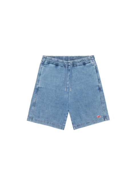 D-BOXY TRACK DENIM SHORTS
