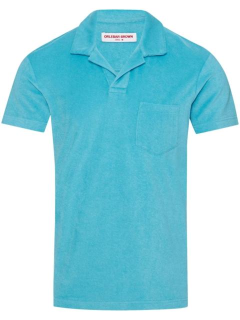 Terry polo shirt