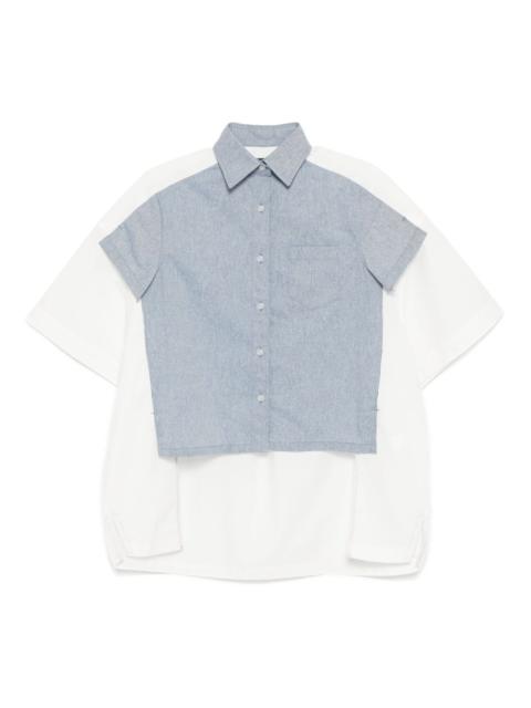 panelled shirt