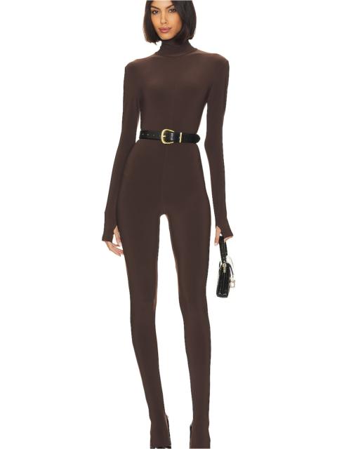 Slim Fit Turtle Catsuit With Footsie