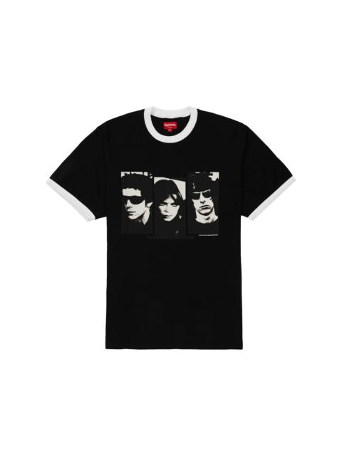 Supreme The Velvet Underground Ringer Tee Black