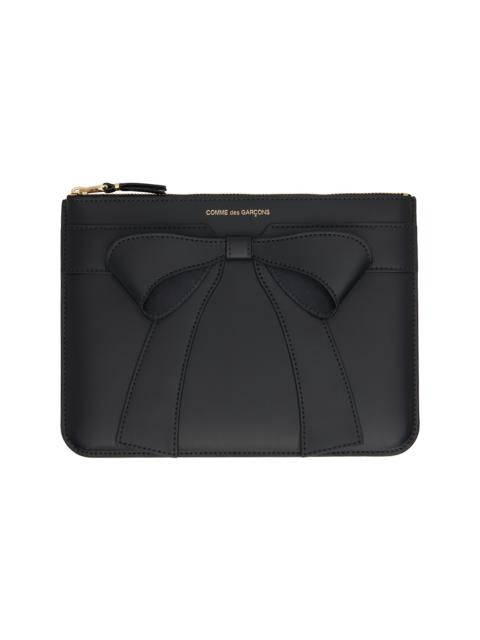 Black Big Bow Pouch