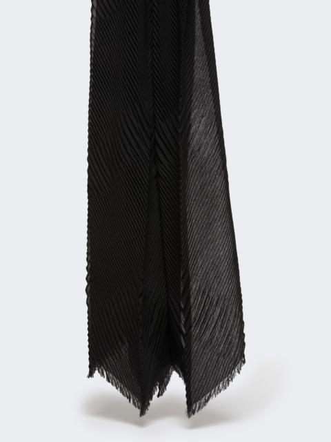 NOME Pleated cashmere stole