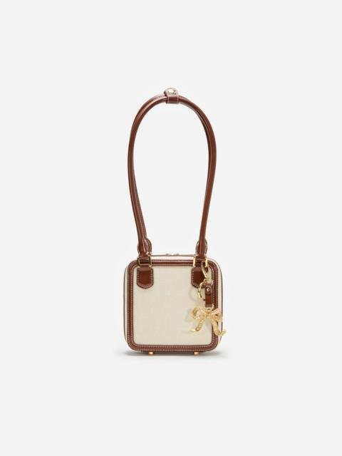 Canvas Square Shoulder Bag