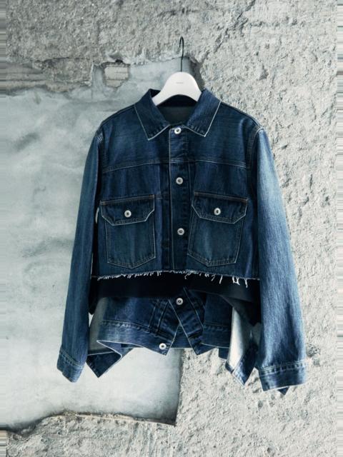 Denim x Wool Melton Jacket
