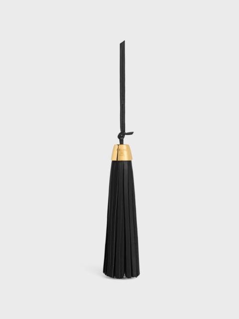 TASSEL CHARM IN SMOOTH LAMBSKIN