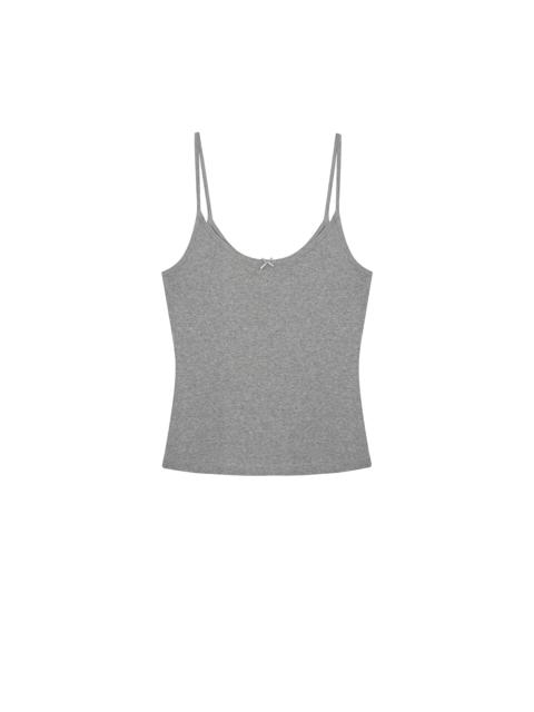 The Tank: Cotton Jersey Grey