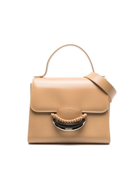 Kattie leather tote bag