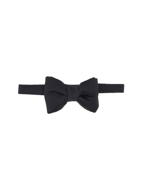 Black Grosgrain Bow Tie