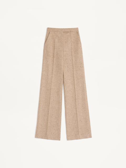 NATTÉ BUTTONED WEAVE PANTS