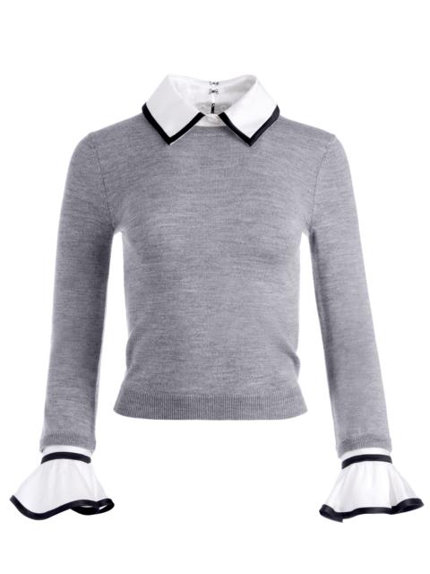 JUSTINA COMBINATION SWEATER