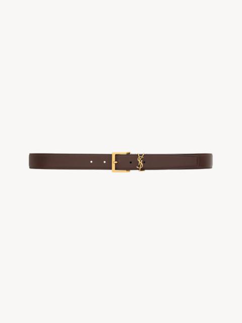 CASSANDRE VADIM BELT IN SMOOTH LEATHER