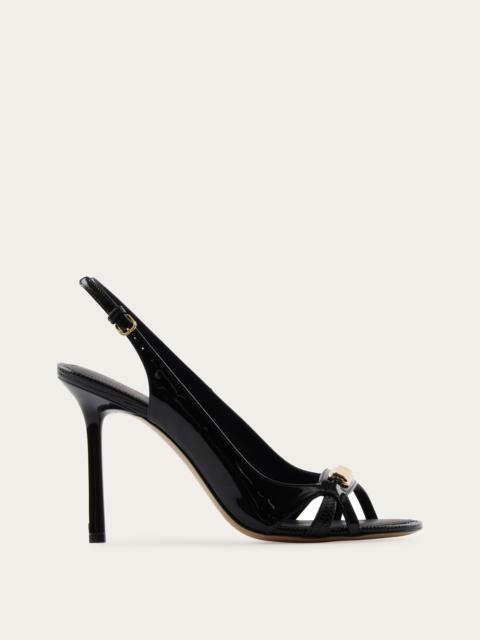 New Vara buckle slingback