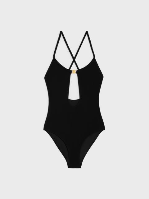 triomphe swimsuit in matte jersey
