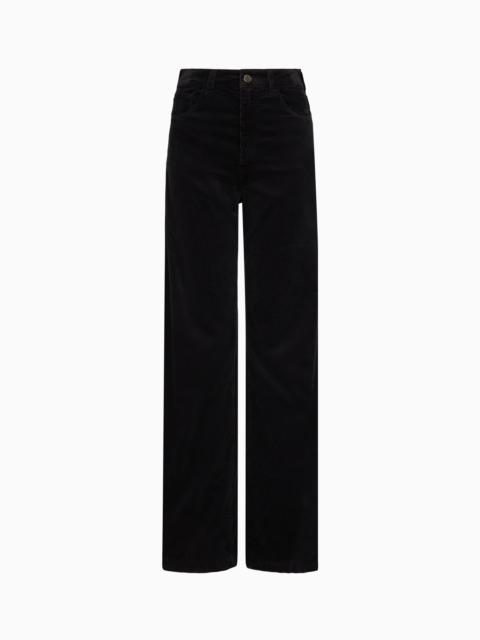 J14 REGULAR-FIT GARMENT-DYED CORDUROY TROUSERS