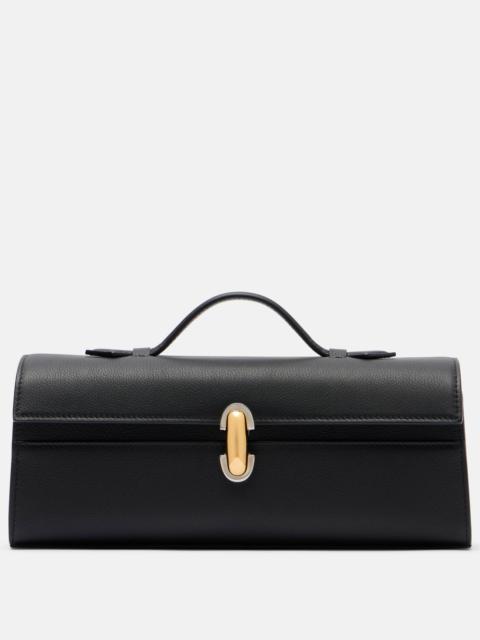 Symmetry Slim leather top-handle bag