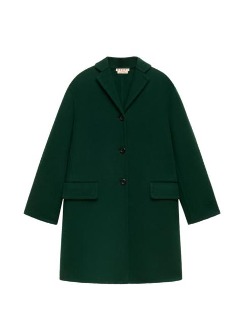 single-breasted coat