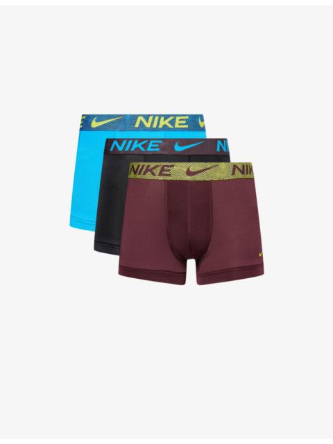 Essential Micro Pack of Three Jersey Trunks