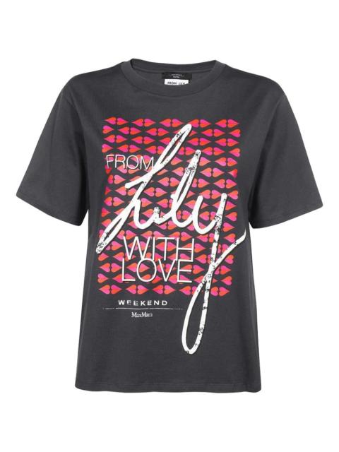 graphic-print cotton T-shirt