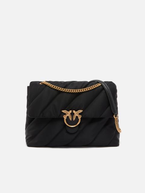 EXTRA LOVE BAG PUFF MAXI CROSSBODY BAG IN QUILTED NYLON