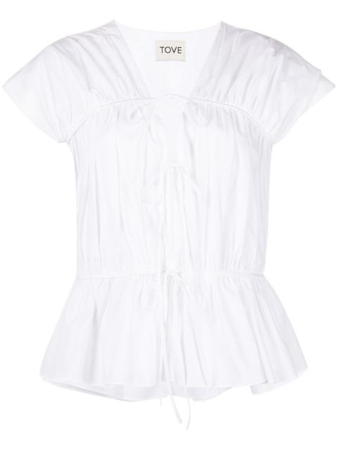 Thea ruffle top