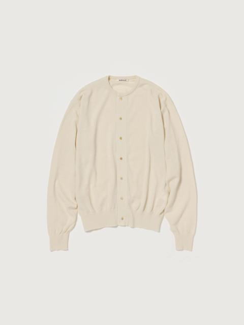 CASHMERE HARD TWIST KNIT CARDIGAN