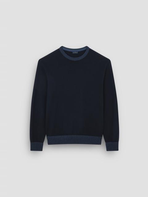 SOFT COOL TOUCH WOOL CREWNECK SWEATER