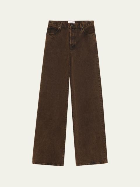 The Collegiate Wide-Leg Jeans