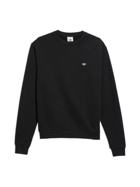 adidas Heavyweight Shmoofoil Crewneck Sweatshirt 'Black' HK9868
