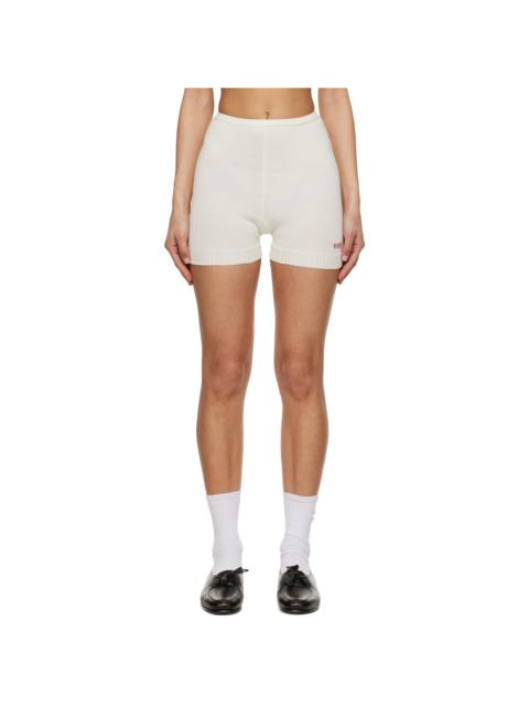 Off-White Meringue Shorts