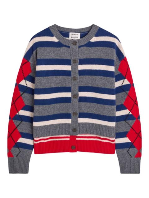 Didi argyle striped cardigan