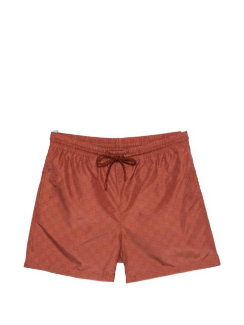 Gucci Monogram Drawstring Shorts