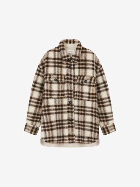 HARVELI CHECKED COAT