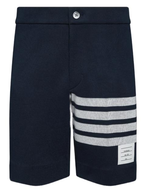 Double Face Knit 4-Bar Bermuda Shorts