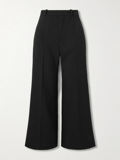 Wool Flared Pants