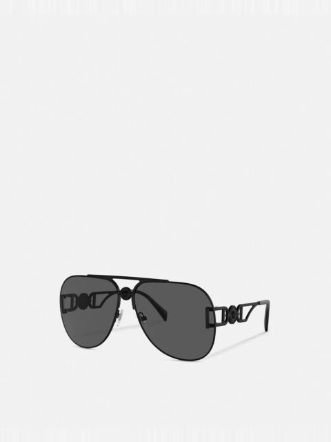 Medusa Biggie Pilot Sunglasses