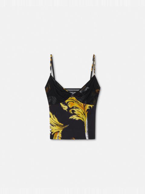 Outline Barocco Mesh Top