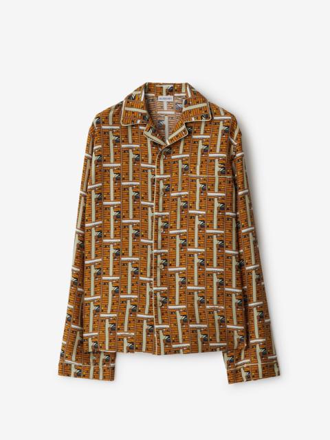 Bus Silk Pyjama Shirt